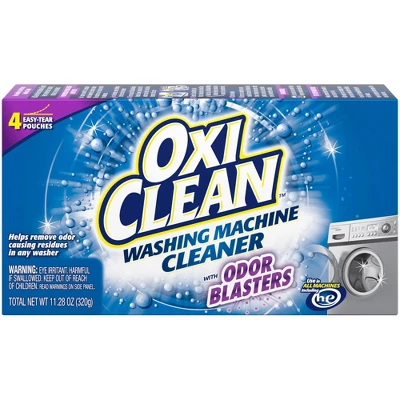 OxiClean Washing Machine Cleaner With Odor Blasters - 11.28oz/4ct 16 OxiClean Washing Machine Cleaner With Odor Blasters - 11.28oz/4ct - Image 14