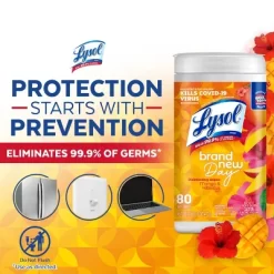 Lysol Disinfecting Wipes, Brand New Day, 80 Wipes -Cleaning Supply Store GUEST 034ca4cd e4cf 4afe bee2 9d216cb0eff4