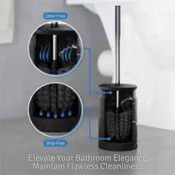 Creative Scents Toilet Brush And Holder Set (Marble Look) -Cleaning Supply Store GUEST 06d3ceed 6e75 4307 b88c f8304a8d633d