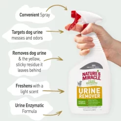 Nature's Miracle Dog Urine Remover Spray - 24 Fl Oz -Cleaning Supply Store GUEST 06e78cc4 66e8 44e1 b781 47e9c55d5abb