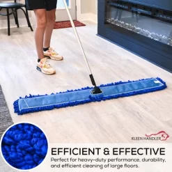 Bison Life Microfiber Dust Mop, Washable Commercial Mop Head Replacement Refill, Blue - 3 Pack -Cleaning Supply Store GUEST 07612e81 4364 49a0 8570 b792107f988f