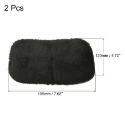 Unique Bargains Leather Boots Shoes Polishing Cleaning Gloves 2 Pcs