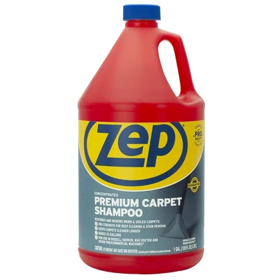 Zep Premium Carpet Shampoo Concentrate – Renews Soiled Carpets – 1 Gallon 3 Zep Premium Carpet Shampoo Concentrate – Renews Soiled Carpets – 1 Gallon