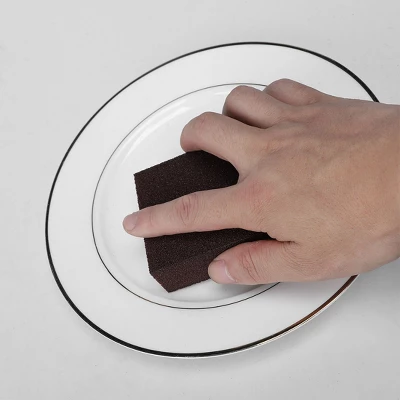 Unique Bargains Kitchens Non-Scratches Pad Scouring Scrub Sponge 8 Pcs4" X 2.8" 5 Unique Bargains Kitchens Non-Scratches Pad Scouring Scrub Sponge 8 Pcs4" X 2.8" - Image 3