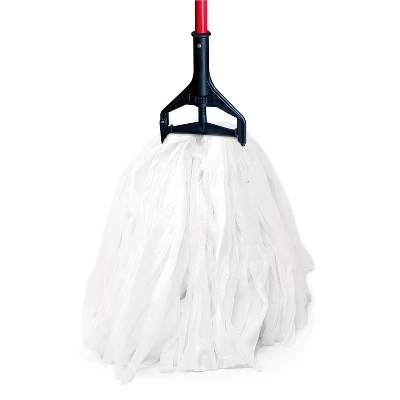 Bison Life 6oz Non-Woven Disposable Cut End Mop Head Refills For Wet Floor Cleaning, White, 6 Pack 9 Bison Life 6oz Non-Woven Disposable Cut End Mop Head Refills For Wet Floor Cleaning, White, 6 Pack - Image 7