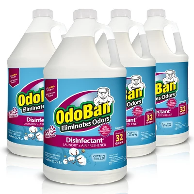 OdoBan Disinfectant Concentrate And Odor Eliminator, Cotton Breeze Scent 6 OdoBan Disinfectant Concentrate And Odor Eliminator, Cotton Breeze Scent - Image 4