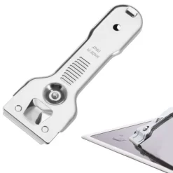 Westmark Cleaning Scraper Piccobello - Ergonomic Glass Cooktop Scraper With Safety Blade Cover