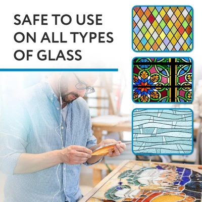 Bright Creations 8oz Liquid Zinc Flux For Stained Glass, Soldering Work, Glass Repair And More - Easy Clean Up - Made In USA 2 Bright Creations 8oz Liquid Zinc Flux For Stained Glass, Soldering Work, Glass Repair And More - Easy Clean Up - Made In USA