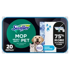 Swiffer Sweeper Pet Heavy Duty Multi-Surface Wet Cloth Refills For Floor Mopping And Cleaning - Fresh Scent - 20ct -Cleaning Supply Store GUEST 137c5b14 1c90 44cb 9980 867a82beb00c