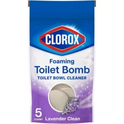 Clorox Lavender Clean Foaming Toilet Bomb Toilet Bowl Cleaner - 5ct -Cleaning Supply Store GUEST 1484ed1d 4b1e 4bac 9b81 4c600eaebc2a