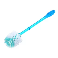 Unique Bargains Washroom Plastic Grip Round Shape Bristle Head Toilet Cleaning Brush Blue -Cleaning Supply Store GUEST 14d114fe 77ac 494f a3b8 bb2040f3b6c5