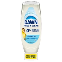 Dawn Free & Clear Ez Squeeze Dishwashing Liquid - Unscented - 24.3 Fl Oz