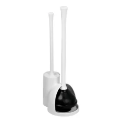 IDESIGN UNA Slim Bowl Brush And Plunger White -Cleaning Supply Store GUEST 17d7441f 5008 4ede 800b 709d5c5ff245
