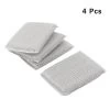 Unique Bargains Metallic Thread Sponge Scouring Pads 4 Pcs -Cleaning Supply Store GUEST 1b77fc83 12e7 4a8b a133 b7af7450f24b