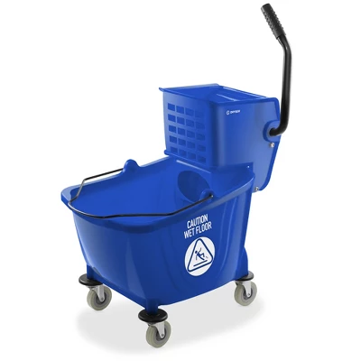 Dryser 33 Quart Commercial Mop Bucket With Side Press Wringer 9 Dryser 33 Quart Commercial Mop Bucket With Side Press Wringer - Image 7