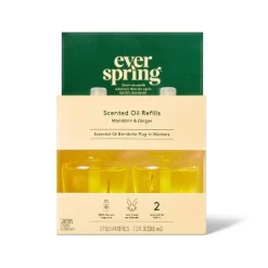 Scented Oil Refill Air Freshener - Mandarin & Ginger - 1.3 Fl Oz/2pk - Everspring™ 7 Scented Oil Refill Air Freshener - Mandarin & Ginger - 1.3 Fl Oz/2pk - Everspring™ -Cleaning Supply Store GUEST 1cc7483a 7b0a 4649 8166 9d373ec7ce91