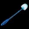 Unique Bargains Washroom Plastic Grip Round Shape Bristle Head Toilet Cleaning Brush Blue -Cleaning Supply Store GUEST 1e256f8c ffb0 4782 9773 366560716467