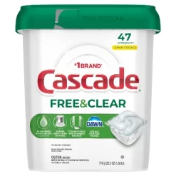Dawn Cascade Free & Clear Action Pacs Dishwasher Detergent Tablets - Lemon Essence -Cleaning Supply Store GUEST 1ee92249 5b85 4cde 899c 77560af34c89