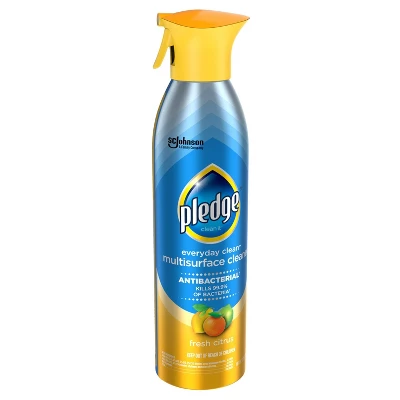 Pledge Multi-Surface Anti-Bacterial Spray - Fresh Citrus - 9.7oz 10 Pledge Multi-Surface Anti-Bacterial Spray - Fresh Citrus - 9.7oz - Image 8