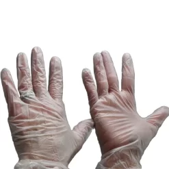 ChromaCast Defense Disposable Clear Nylon Work Bench Gloves, 100 Pack - Latex Free, Small -Cleaning Supply Store GUEST 22b2dd8c 2a50 4814 92c1 89744f6ba79b