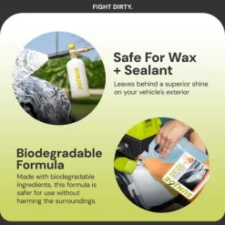 Sun Joe Premium Snow Foam Orange-Vanilla Scent Car Wash Soap & Cleaner, 1 Gallon, SPX-FCS1G-CRM -Cleaning Supply Store GUEST 248ca3db a9d5 47b0 b0a0 430f88f3eb9e