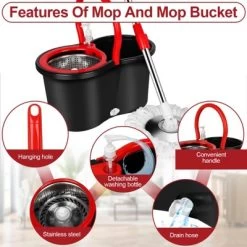 Spin Mop Bucket Set For Floor Cleaning -Cleaning Supply Store GUEST 2754fead 7146 4e7e be74 03b0b0edf5c8