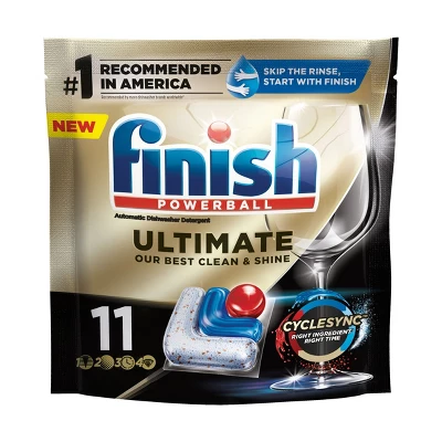 Finish Ultimate Dishwasher Detergent Tabs With CycleSync Technology 10 Finish Ultimate Dishwasher Detergent Tabs With CycleSync Technology - Image 8