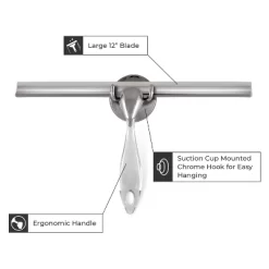 Ergonomic Squeegee Chrome - Zadro
