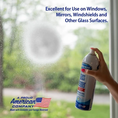 Sprayway Glass Cleaner Ammonia Free Aerosol - 19oz 8 Sprayway Glass Cleaner Ammonia Free Aerosol - 19oz - Image 6