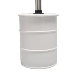 Modern Ridged Metal Toilet Brush White - Elle Décor -Cleaning Supply Store GUEST 2a7ca0dd 52ab 45ee a865 b1742c546801