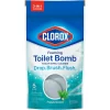 Clorox Fresh Scent Foaming Toilet Bomb Toilet Bowl Cleaner - 5ct
