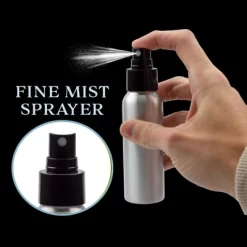 Cornucopia Brands 2oz Aluminum Fine Mist Spray Bottles, 6pk; Empty Mini Metal Atomizer Bottles, 2.75oz Travel, Purse, And Sample Size -Cleaning Supply Store GUEST 2b60d703 219a 470a ba65 05689a1d5bfe