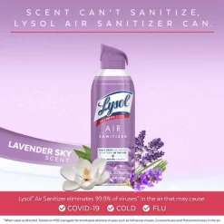 Lysol Lavender Air Sanitizer - 10oz -Cleaning Supply Store GUEST 2d70c7db f9ca 4ed5 9a56 85189ccf330f