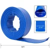 NAYSAYE Cleaning Tool Pool Backwash Hose 1.5 Inch 50FT Reinforced PVC Discharge Hose For Filter Pump, Blue, 11.8"*11.20"*3.30"