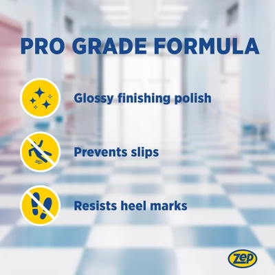 Zep Wet-Look Floor Polish – Enhances Hard Floor Appearance – 1 Gallon 6 Zep Wet-Look Floor Polish – Enhances Hard Floor Appearance – 1 Gallon - Image 4