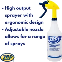 ZEP Zep Streak-Free Glass Cleaner 1 Gal (Case Of 4) And Zep Professional Sprayer Bottle (Case Of 12) Bundle - Bundle -Cleaning Supply Store GUEST 3019a9cf 8a2e 43ad 9a55 9cbdbc9b6e6a
