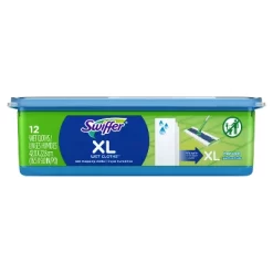 Swiffer Sweeper X-Large Wet Mopping Pad Multi-Surface Refills For Floor Mop - Open Window Fresh Scent - 12ct