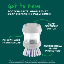 Scotch-Brite Soap Dispensing Pump Brush -Cleaning Supply Store GUEST 3341a96a 8936 4ad1 8a97 e89023551e1f