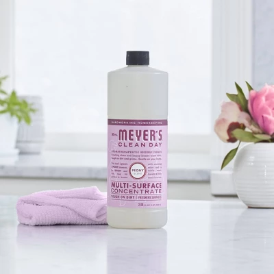 Mrs. Meyer's Clean Day Peony Concentrated Cleaner - 32 Fl Oz 4 Mrs. Meyer's Clean Day Peony Concentrated Cleaner - 32 Fl Oz - Image 2