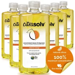 Citra Solv Concentrated Cleaner & Degreaser, Deodorizer, Home & Outdoor, Adhesive Remover, Natural Orange Oil -Cleaning Supply Store GUEST 34b69ece 96d9 4db0 8b83 17ad52990489