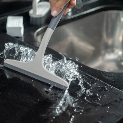 OU Multipurpose Silicone Squeegee For Windows, Shower & Glass – Lightweight Multipurpose Cleaner With Nonslip Handle & Hanging Loop 4 OU Multipurpose Silicone Squeegee For Windows, Shower & Glass – Lightweight Multipurpose Cleaner With Nonslip Handle & Hanging Loop - Image 2