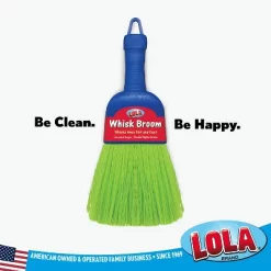 Lola Products Whisk Broom, Hand Brush, Durable Bristles, Whisks Away Dirt & Debris, Compact, Hang Hole For Easy Storage, Indoor/Outdoor, 6 Pack -Cleaning Supply Store GUEST 372980ea f455 4edf 8aa9 80bf6bf82acb 2