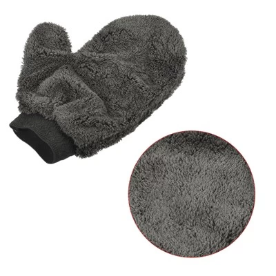 Unique Bargains Kitchen Microfiber Double Sided Deep Cleaning Glove 9.8" X 7.5" 4 Unique Bargains Kitchen Microfiber Double Sided Deep Cleaning Glove 9.8" X 7.5" - Image 2