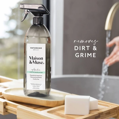 Maison&Muse Bathroom Spray Cleaner - 25.36 Fl Oz 5 Maison&Muse Bathroom Spray Cleaner - 25.36 Fl Oz - Image 3