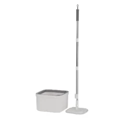 OU Spin Mop With Clean Dirty Water Separation Bucket, 360° Rotating Mop Bucket With Extra Refill Included And Extendable Stainless Steel Handle 15 OU Spin Mop With Clean Dirty Water Separation Bucket, 360° Rotating Mop Bucket With Extra Refill Included And Extendable Stainless Steel Handle -Cleaning Supply Store GUEST 3b61d1a0 da8e 42aa b00c 948d0cb0d7ce