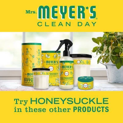 Mrs. Meyer's Clean Day Honeysuckle Large Jar Candle - 7.2oz 7 Mrs. Meyer's Clean Day Honeysuckle Large Jar Candle - 7.2oz - Image 5