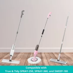 True & Tidy Replacement Mop Pads For Spray-250 Mop - 3pc -Cleaning Supply Store GUEST 3ba2acf7 d0a5 46f3 856b e0c366bcbd54