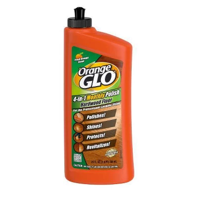 Orange GLO 4-in-1 Monthly Hardwood Liquid Floor Polish - Orange Scent - 24 Fl Oz 3 Orange GLO 4-in-1 Monthly Hardwood Liquid Floor Polish - Orange Scent - 24 Fl Oz