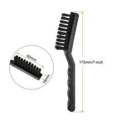 Unique Bargains PV Plastic Conductive Anti Static Cleaning Brush 18 X 60 MM 5 Pcs