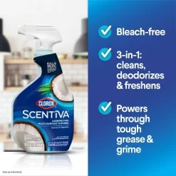 Clorox Scentiva Coconut & Waterlily Multi Surface Cleaner Spray Bottle Bleach Free - 32oz 18 Clorox Scentiva Coconut & Waterlily Multi Surface Cleaner Spray Bottle Bleach Free - 32oz -Cleaning Supply Store GUEST 3caa37ef 9766 4c29 963d d0decba20a68